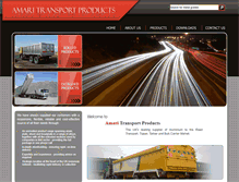 Tablet Screenshot of amaritransport.com